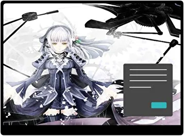 Clockwork Planet Dark theme for Windows 11