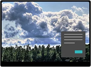 Cloud Dark theme for Windows 11