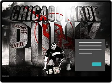 Cm Punk Dark theme for Windows 11