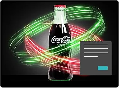 Coca Cola Dark theme for Windows 11