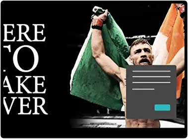 Conor McGregor Dark theme for Windows 11