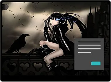 Cool Anime Dark theme for Windows 11