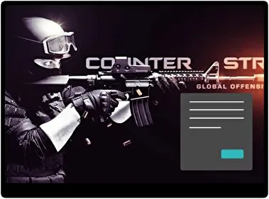 Counter Strike Dark theme for Windows 11