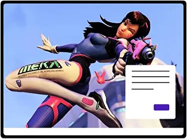 D Va theme for Windows 11