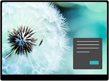 Dandelions Dark theme for Windows 11
