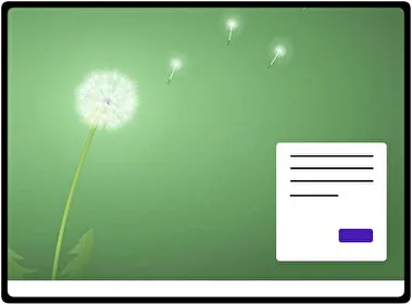 Dandelions theme for Windows 11