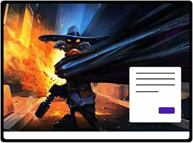 Darkwing Duck theme for Windows 11