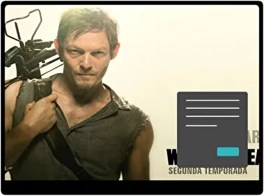 Daryl Dixon Dark theme for Windows 11