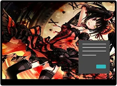 Date A Live Dark theme for Windows 11