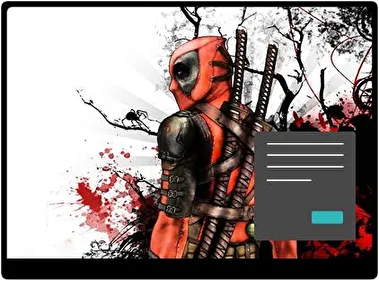 Deadpool Dark theme for Windows 11