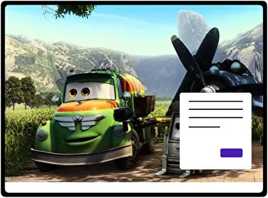 Disneys Planes theme for Windows 11