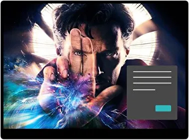 Doctor Strange Dark theme for Windows 11