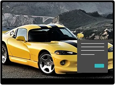 Dodge Viper Dark theme for Windows 11
