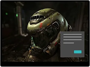 Doom Eternal Dark theme for Windows 11
