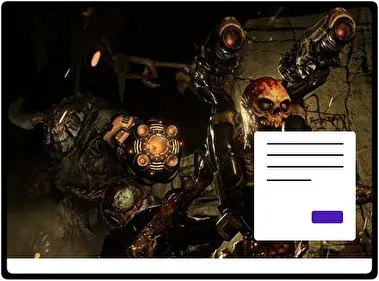 Doom theme for Windows 11