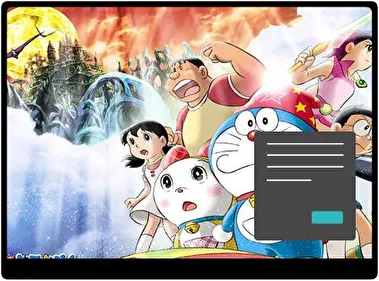 Doraemon Dark theme for Windows 11