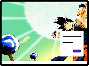 Dragon Ball Z theme for Windows 11