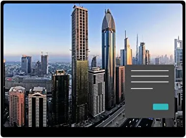Dubai Dark theme for Windows 11