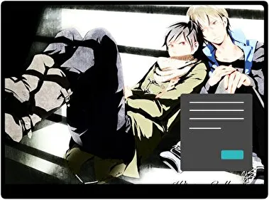 Durarara Dark theme for Windows 11