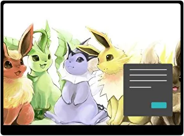 Eevee Dark theme for Windows 11