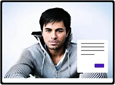 Enrique Iglesias1 theme for Windows 11