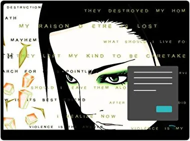 Ergo Proxy Dark theme for Windows 11