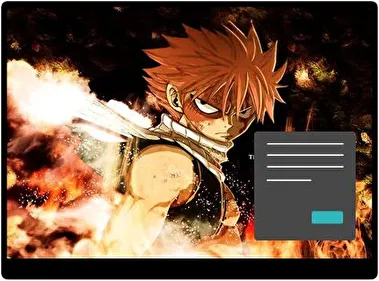 Fairy Tail Dark theme for Windows 11