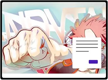 Fairy Tail theme for Windows 11