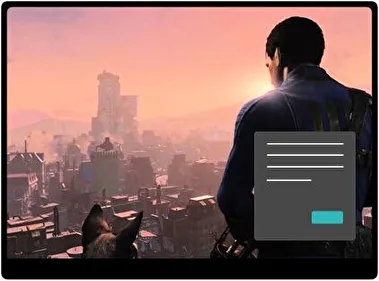 Fallout 4 Vr Dark theme for Windows 11