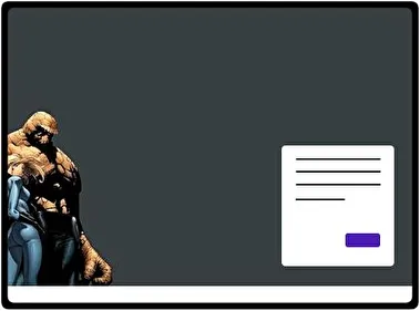 Fantastic Four theme for Windows 11