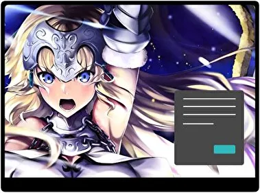 Fate Grand Order Dark theme for Windows 11