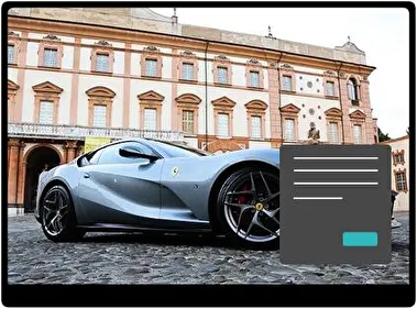 Ferrari 812 Superfast Dark theme for Windows 11