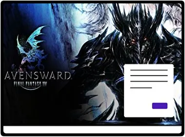 Final Fantasy 14 Heavensward theme for Windows 11