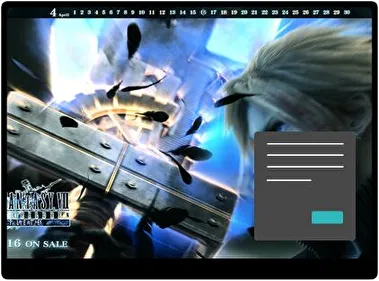 Final Fantasy Vii Dark theme for Windows 11