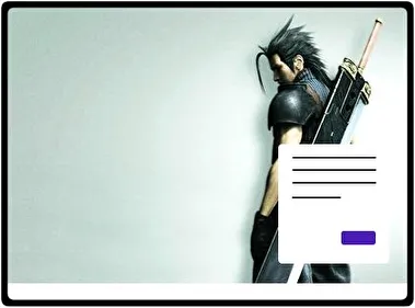 Final Fantasy Vii theme for Windows 11
