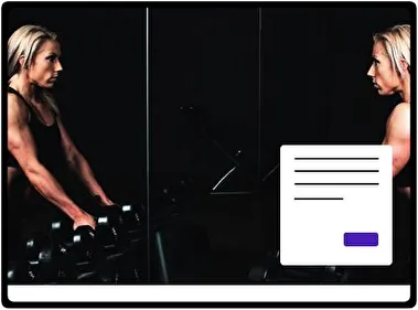 Fitness Girl theme for Windows 11