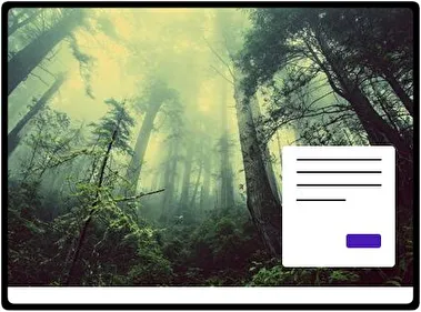 Foggy Forest theme for Windows 11