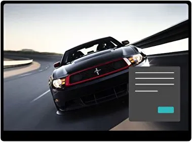 Ford Mustang Classic Dark theme for Windows 11