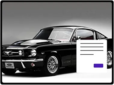 Ford Mustang Fastback theme for Windows 11