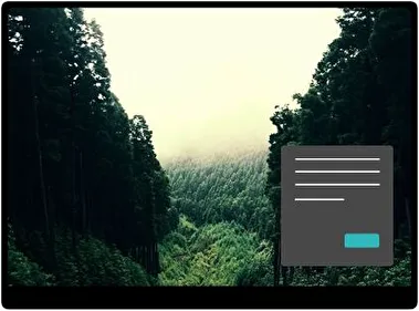 Forest Dark theme for Windows 11