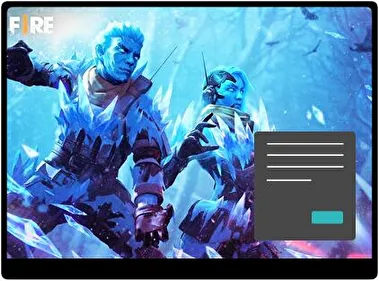 Free Fire Dark theme for Windows 11