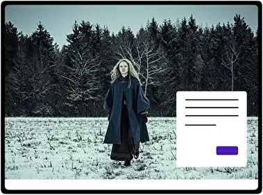 Freya Allan theme for Windows 11