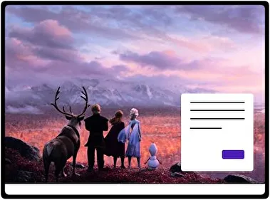 Frozen 2 theme for Windows 11