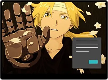 Fullmetal Alchemist Dark theme for Windows 11