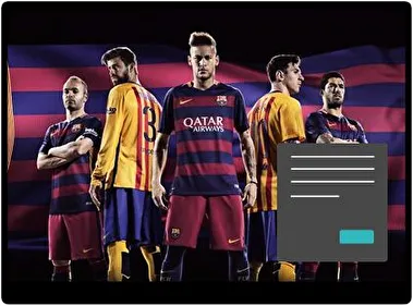Futbol Club Barcelona Dark theme for Windows 11