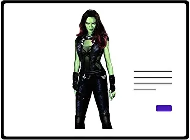 Gamora theme for Windows 11