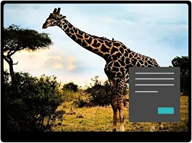 Giraffe Dark theme for Windows 11