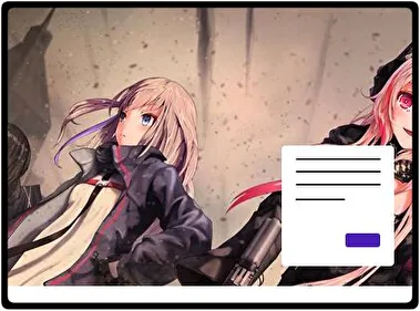 Girls Frontline theme for Windows 11