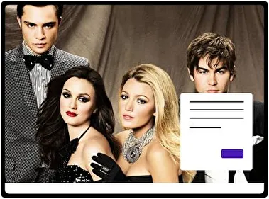 Gossip Girl theme for Windows 11