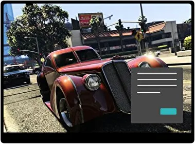 Grand Theft Auto 5 Cars Dark theme for Windows 11